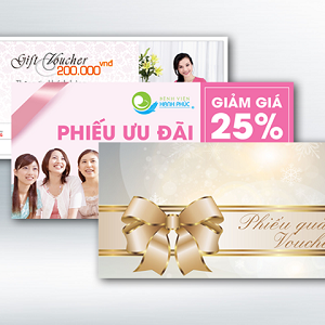 In voucher, In phiếu giảm giá